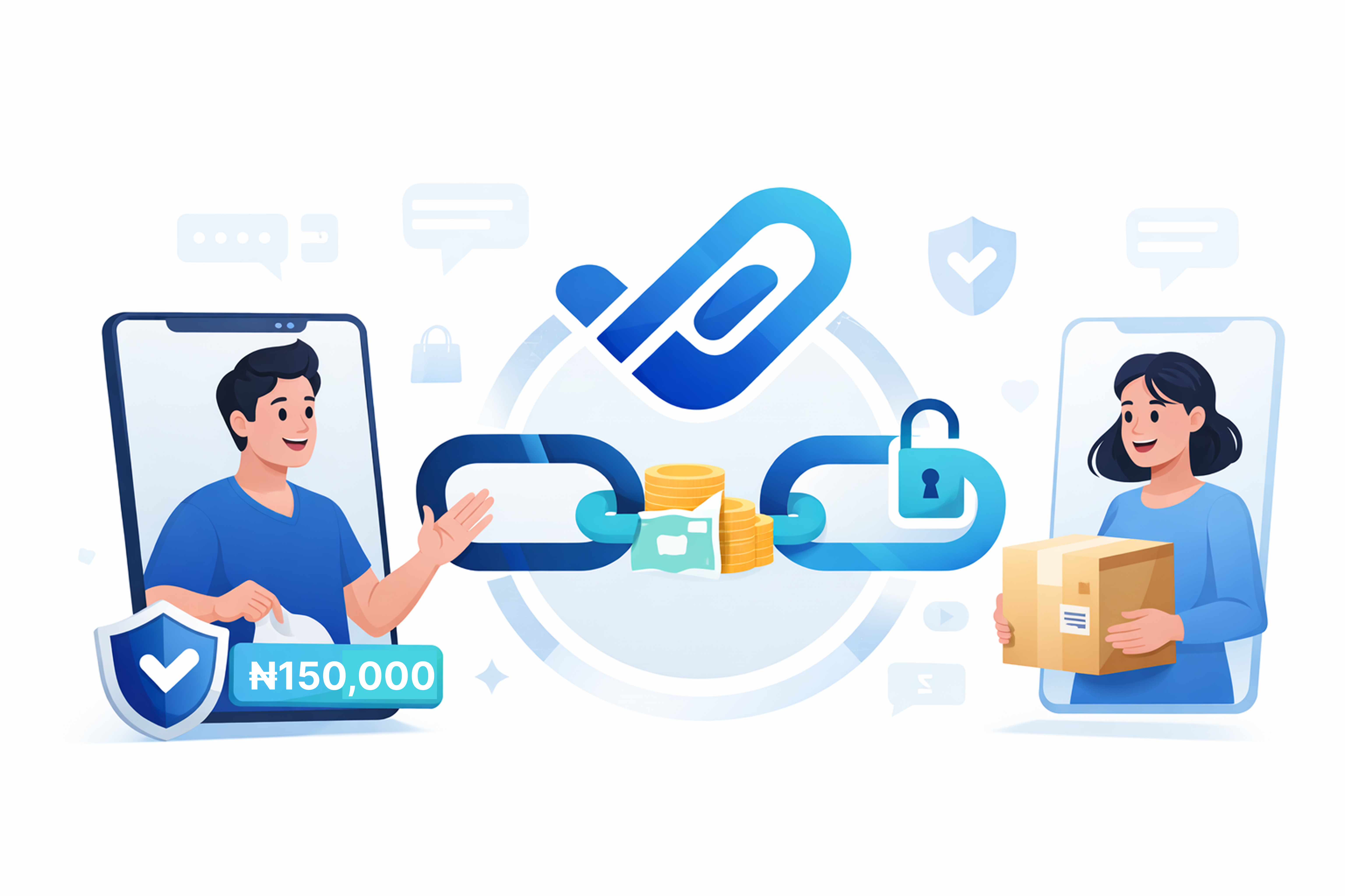 BluuLink Escrow Illustration